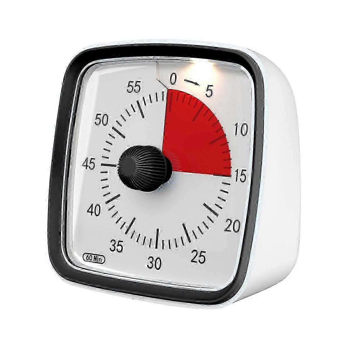 60-Minute Timer, Classroom Classroom Timer, Countdown Timer for Kids and Adults, Time Management To