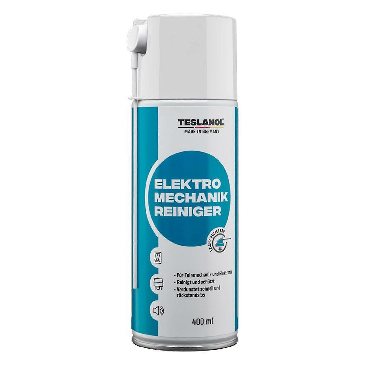 Teslanol Electro-Mechanical Cleaner Spray 400ml for Contacts & Components