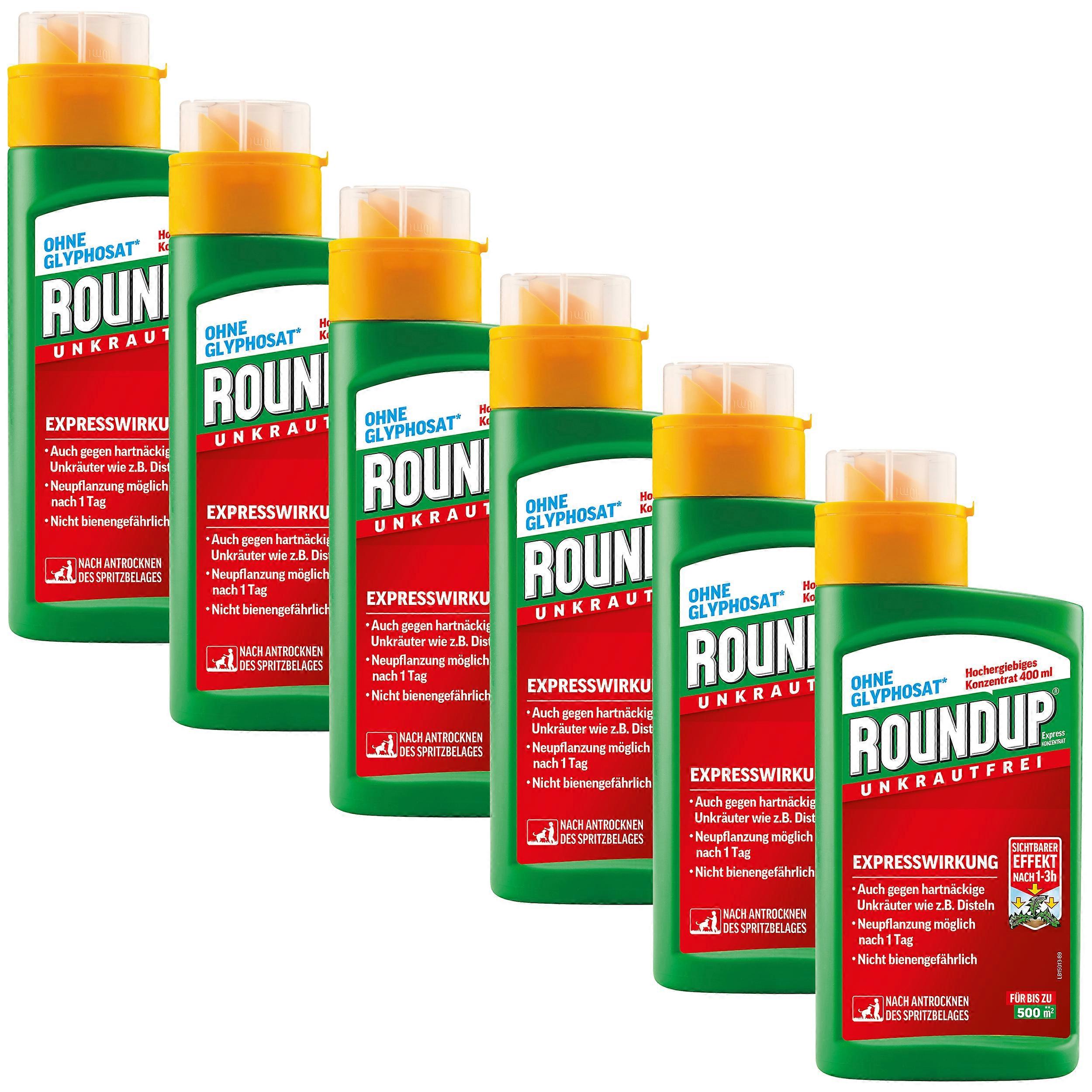 6 x ROUNDUP® Express konsantresi, 400 ml