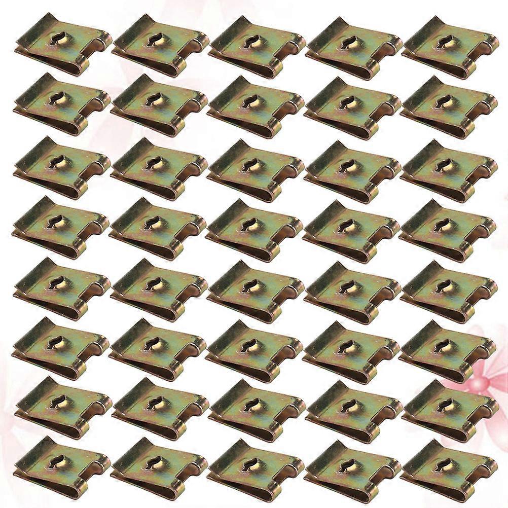U Nut Fastener Motorcycle Fairing Panel for Car 50Pcs Kit