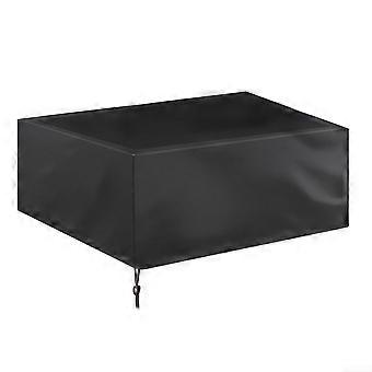 Waterproof Pool Table Cover with Drawstring, Outdoor Billiard Table Dustproof Oxford Cloth 287x155x82cm