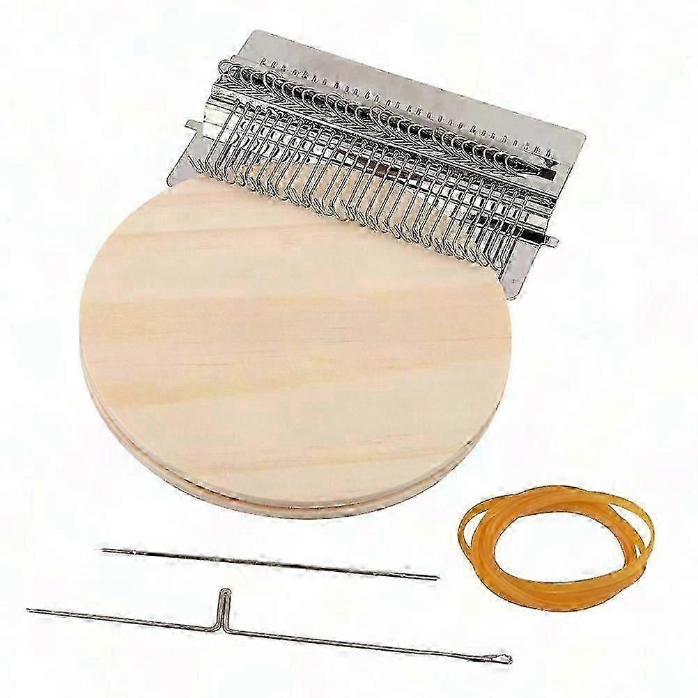 Hand Weaving Tool Mini DIY Darning Loom Braiding Patching Machine for Beginners