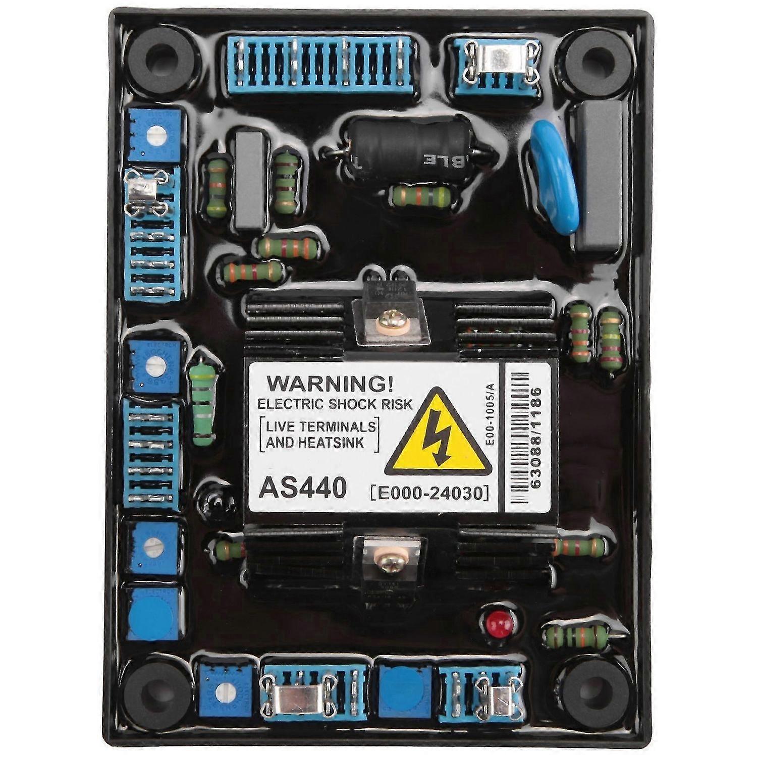 AS440 Generator Automatic Voltage Regulator Input AC 190-264V 4A Engine AVR Voltage Regulator Genera