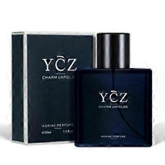 Perfumy męskie YCZ Blue Cologne o drzewnym zapachu, długotrwały, oceaniczny, owocowy zapach, romantyczny prezent dla mężczyzn-pws1