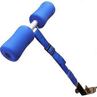 Adjustable Sit Up Aid Bar Exercise Equipment For Squat Abdominal Fitness Strength Training For Adults Teens Fitness Enthusiasts Blue