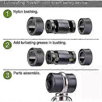 Swing Ceiling Hook, 304 Stainless Steel, 450kg Capacity, 360 Rotating, 180 Swivel, Commercial Grade, Easy to Install, With Mounting Screws, For Concre