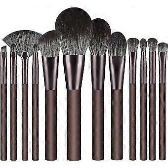 12 stk makeupbørste sæt Premium syntetiske børster Foundation Make Up Børster