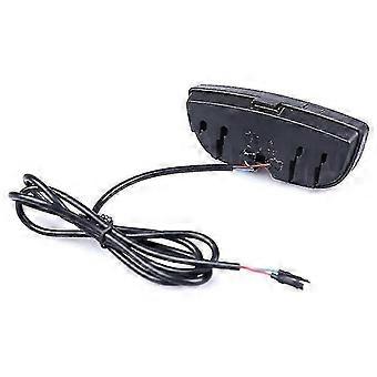 6v Led E-bike Tail Light Electric Bike Rear Rack Brake Lamp compatible with Bbs01b Bbs02b Mid Drive Motor