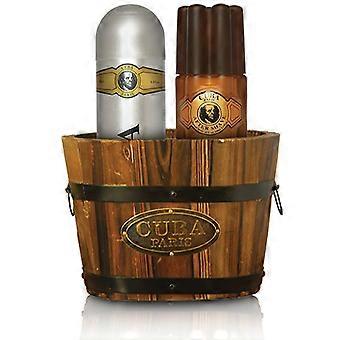 Cuba Gold Cadeauset met aftershave 100 ml en deodorant Cuba Gold 200 ml.