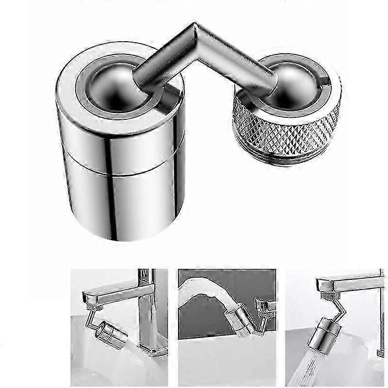 Faucet aerator with smooth rotation for easy cleaning