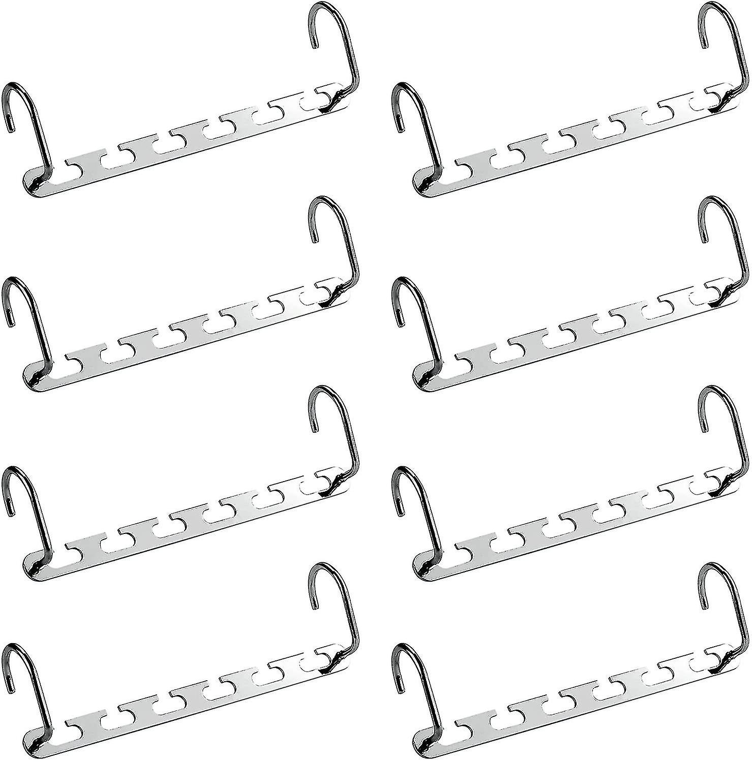8pcs Multi-Hanger Kleiderbügel, Ankleideraum Hanger