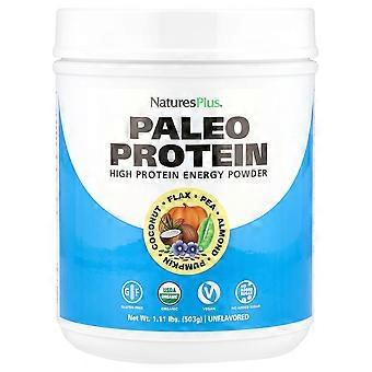 NaturesPlus, Proteína em Pó Paleo, Sem Sabor, 503 g (1,11 lb)