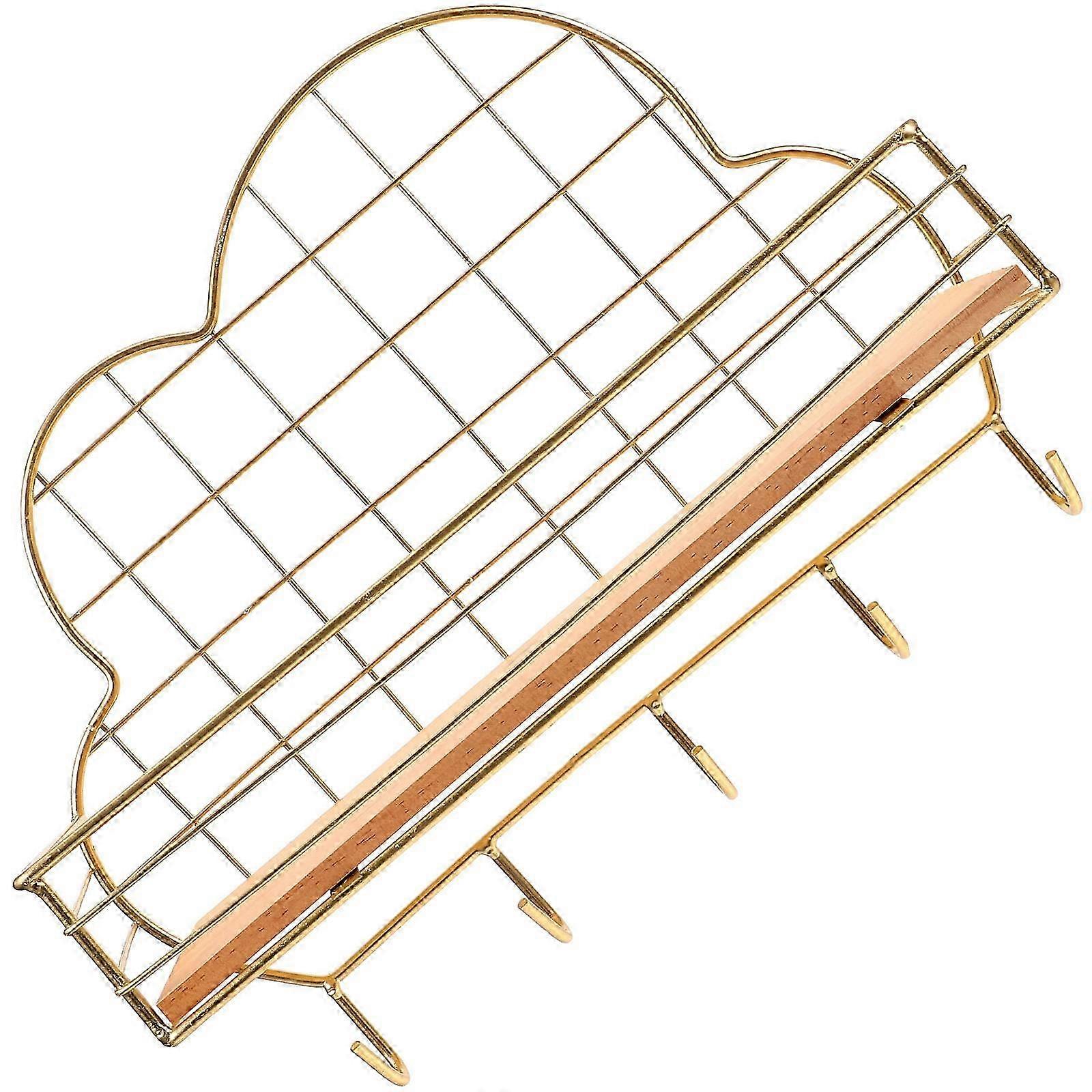 Iron Art Shelf compatible with Storage Using 1Set Mounted Storage Rack