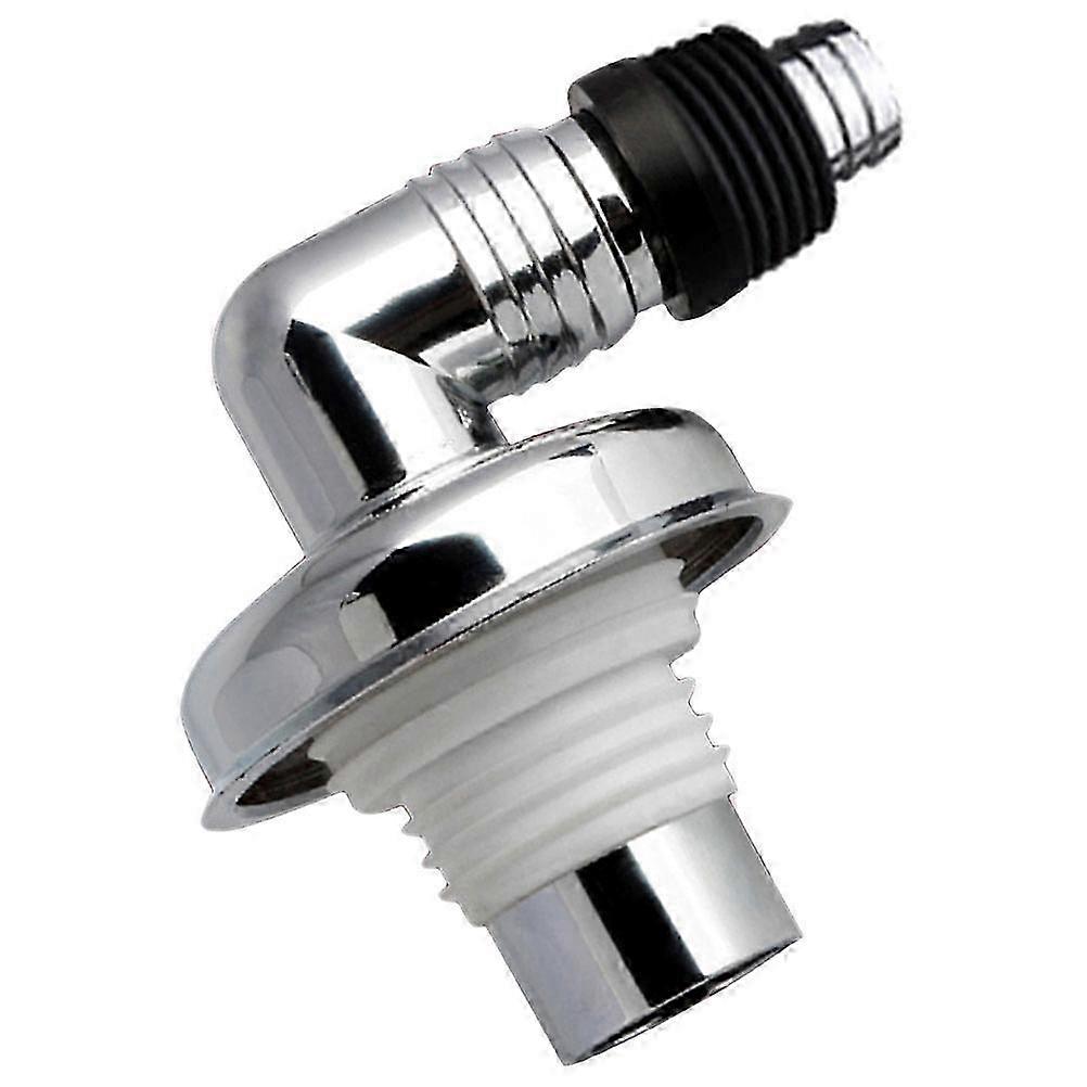 Drain Backflow Preventer Angled Sewer Pipe Connector Washing Machine Supply