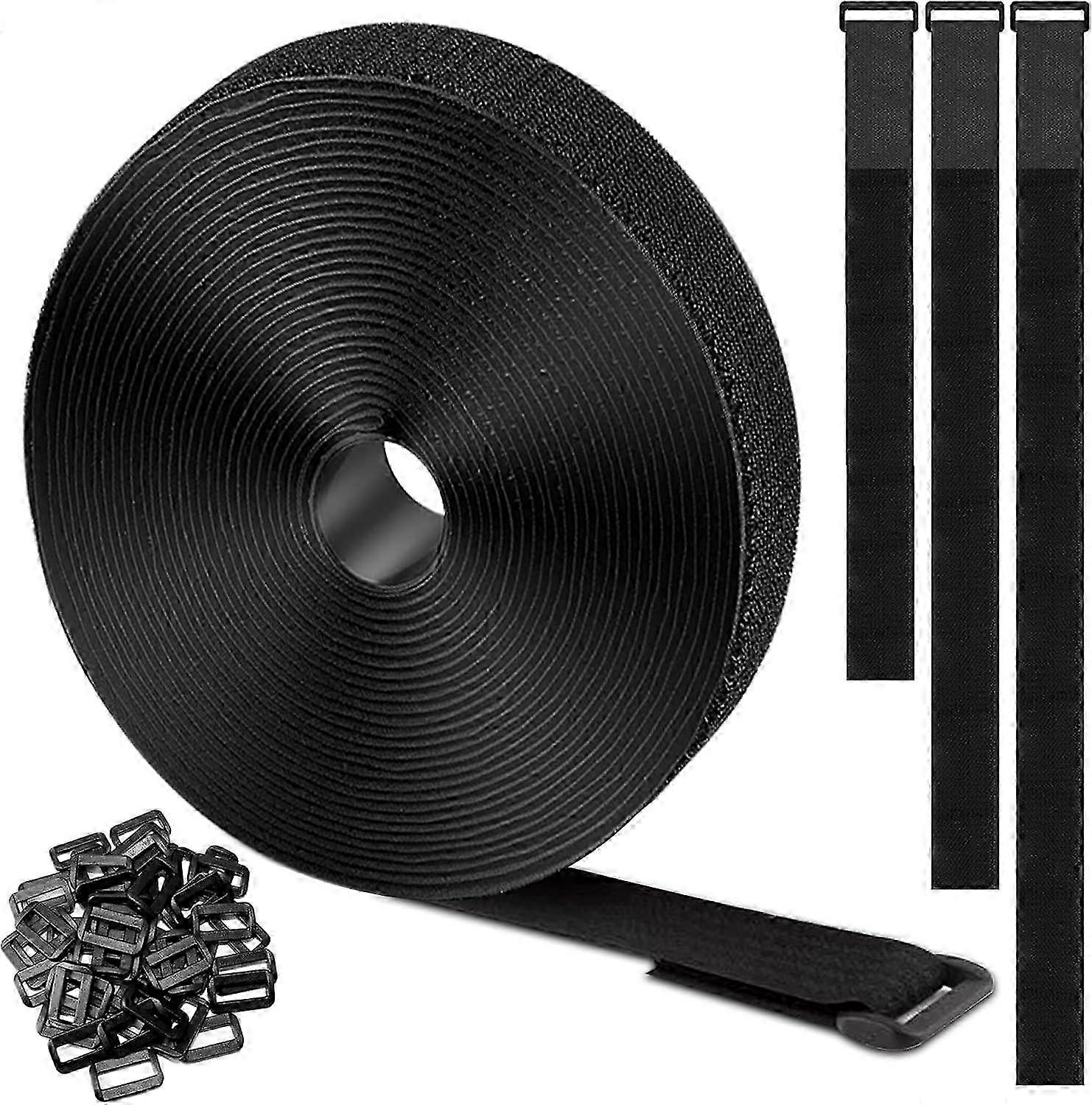 30 Pack Adjustable Nylon Cable Organisers