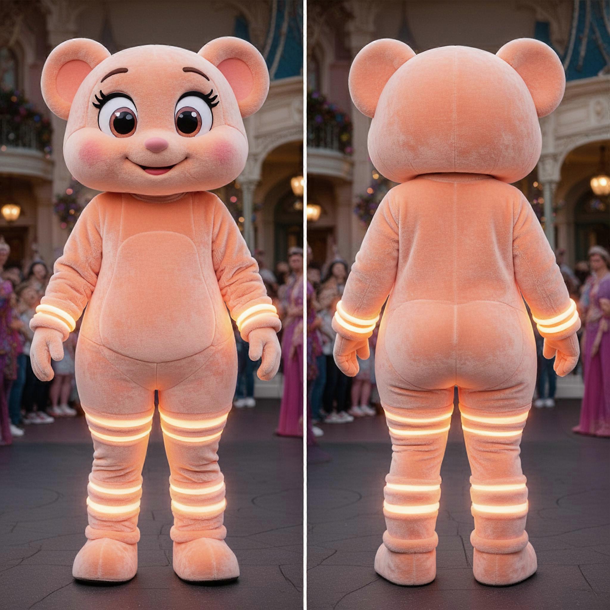 MASTICOT Peach Soft Pendant Mascot