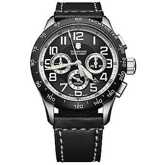 Victorinox airboss Men's Analog Quartz Watch with Cowhide Bracelet V241447