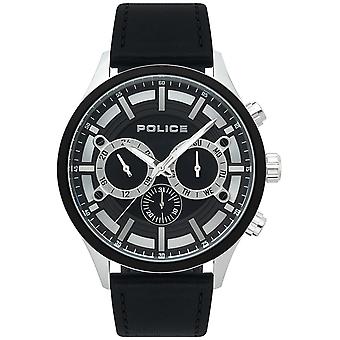 Police controller Quartz Analog Man Watch with R1451298001 Cowskin Bracelet