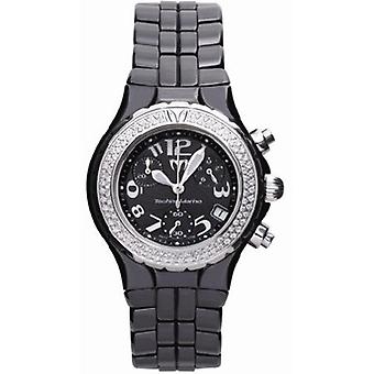 R.technomarine Chrono ceramica bte esf.ne Quarz Analog Woman Uhr mit DTLCCB02C Keramik Armband