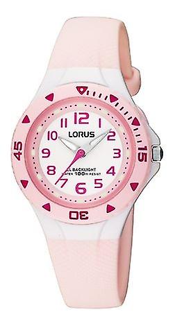 Lorus Watches Quartz Analog Child Watch with RRX49CX9 Plastic Bracelet