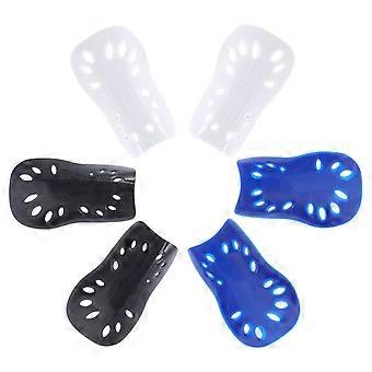 Black Soccer Kids Shin Guards 3Pairs Calf Protective Gear for Sports Lower Leg Guards