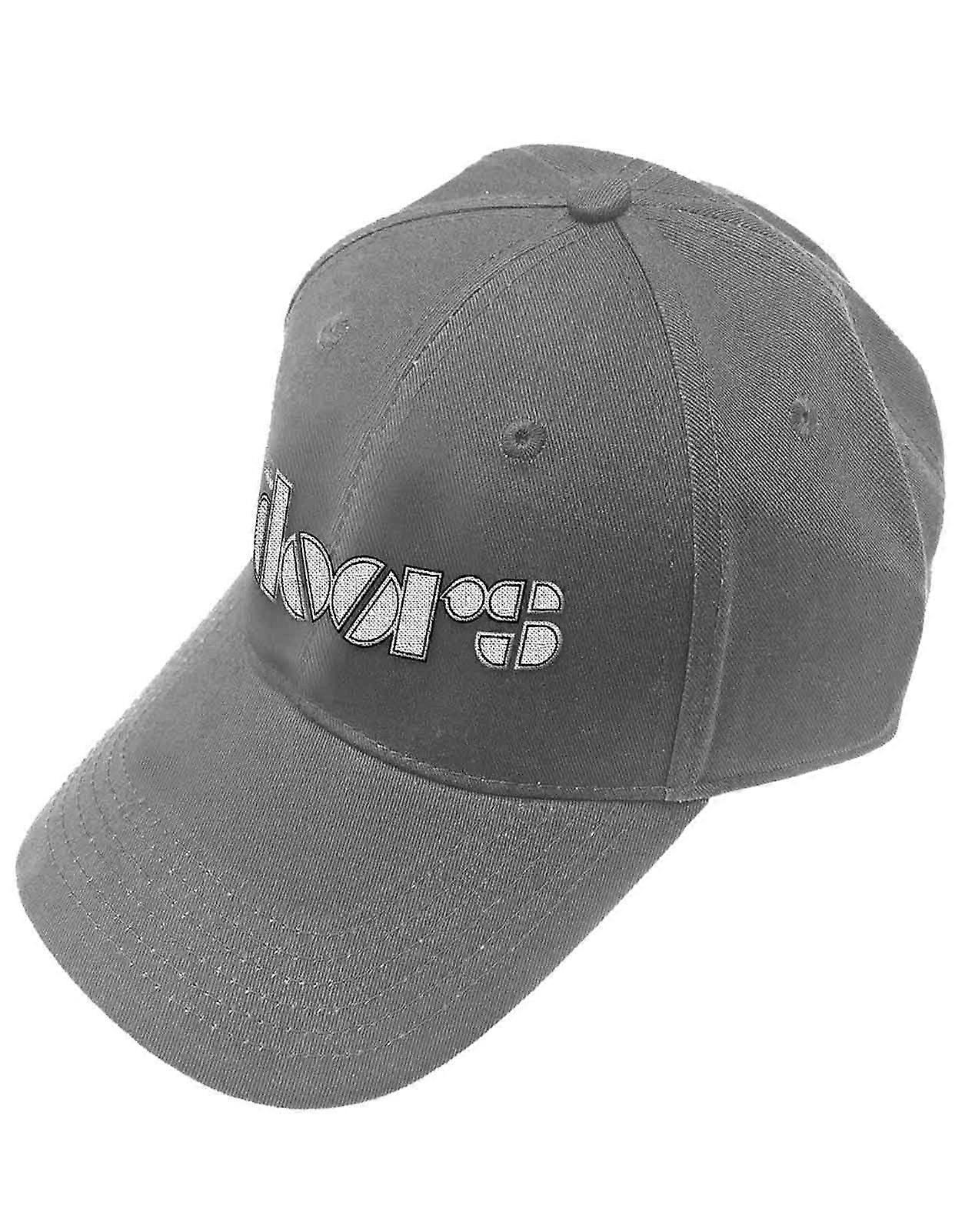 The Doors Classic Band Logo Grey Strapback