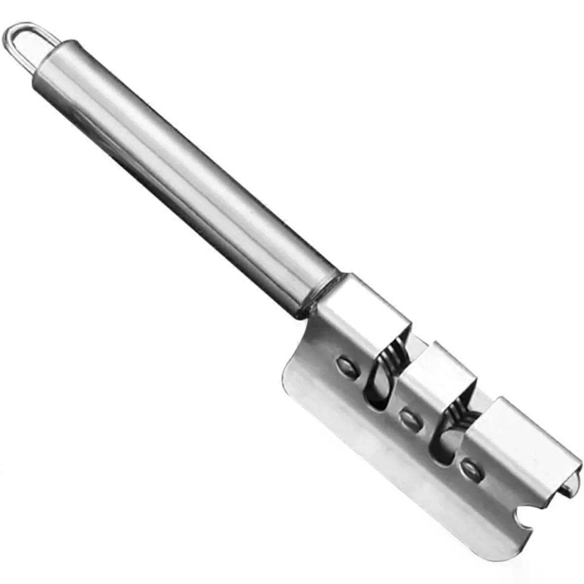 Steel Knife Sharpener for Kitchen Scissors and Cutters