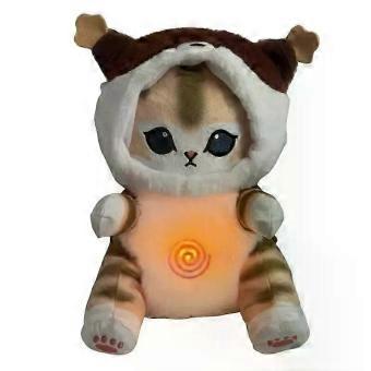 Soft Breathing Cat Plush Toy