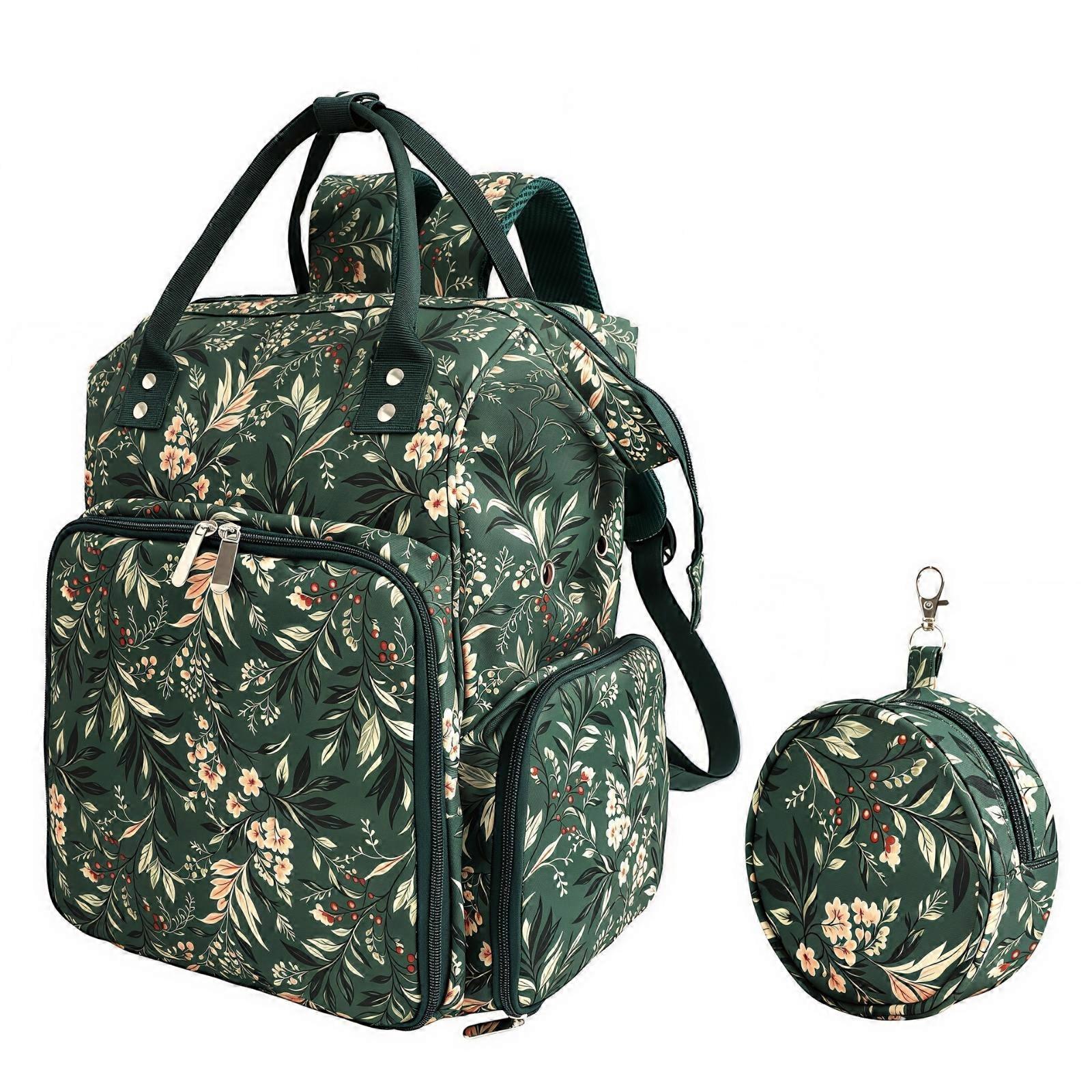 Yarn Storage Bag with Backpack Straps Portable for Commuting, Knitters