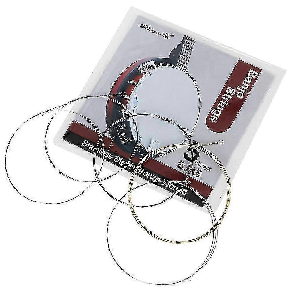 Stainless-Core Bronze Banjo Strings