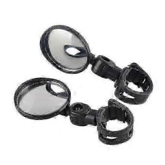 Silicone-Mounted Bike Rear Mirrors