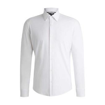 Boss Mens Joe Oxford Point Collar Long-Sleeved Shirt