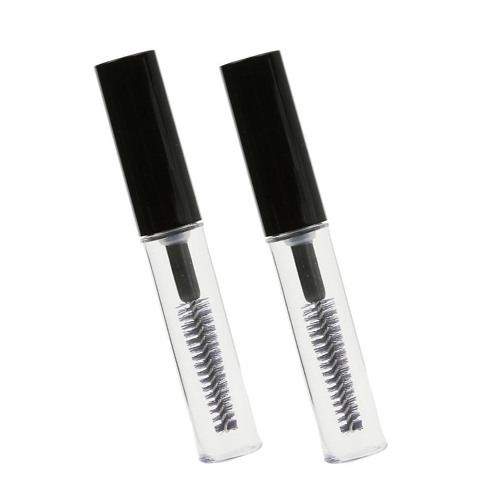 2pcs 4ML Plastic Empty Mascara Eyelash Growth Bottle Lip Gloss Liquid Tubes