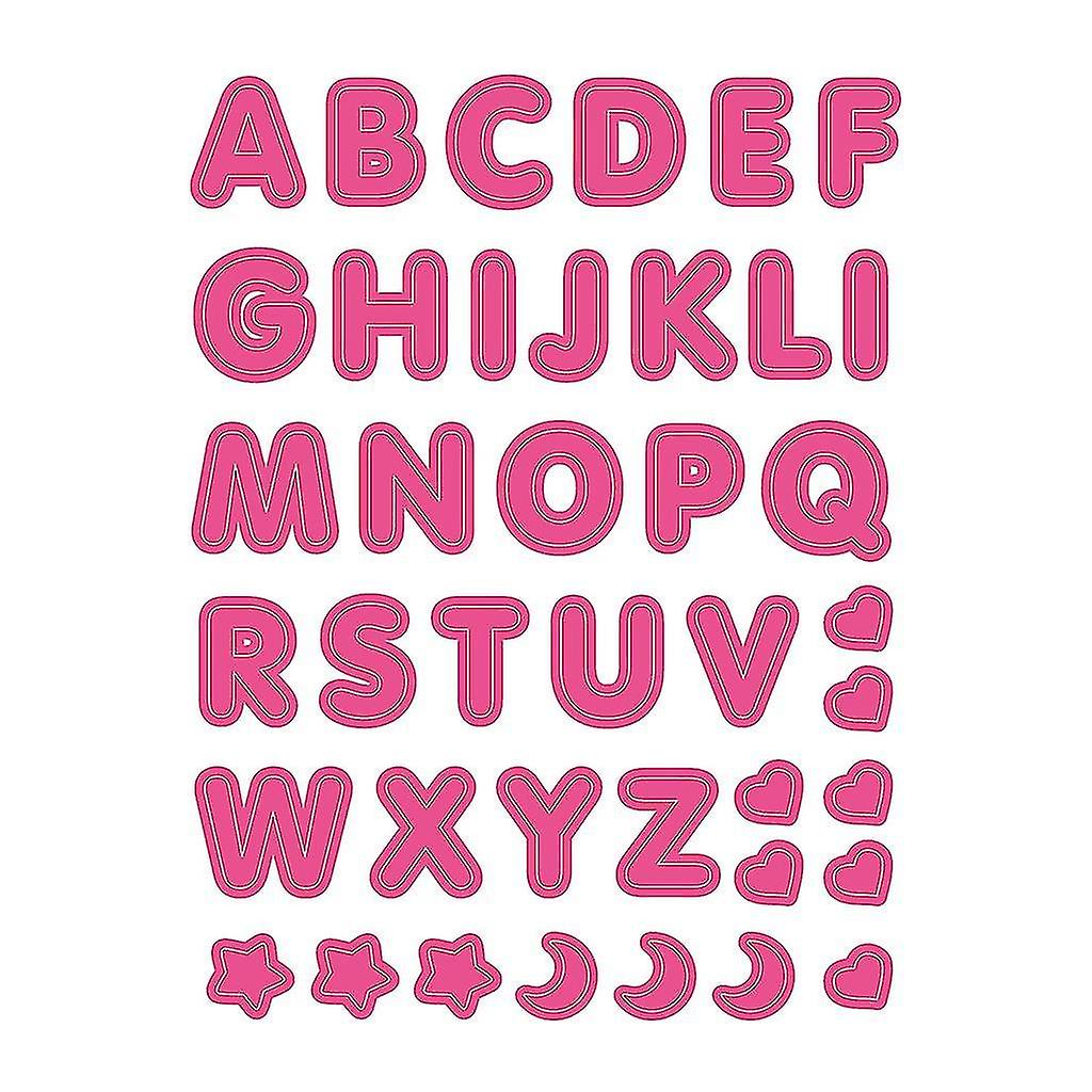 الحرف الإنجليزي الأبجدية ملصق ملصق ملصقات يوميات سكرابوكينغ الديكور