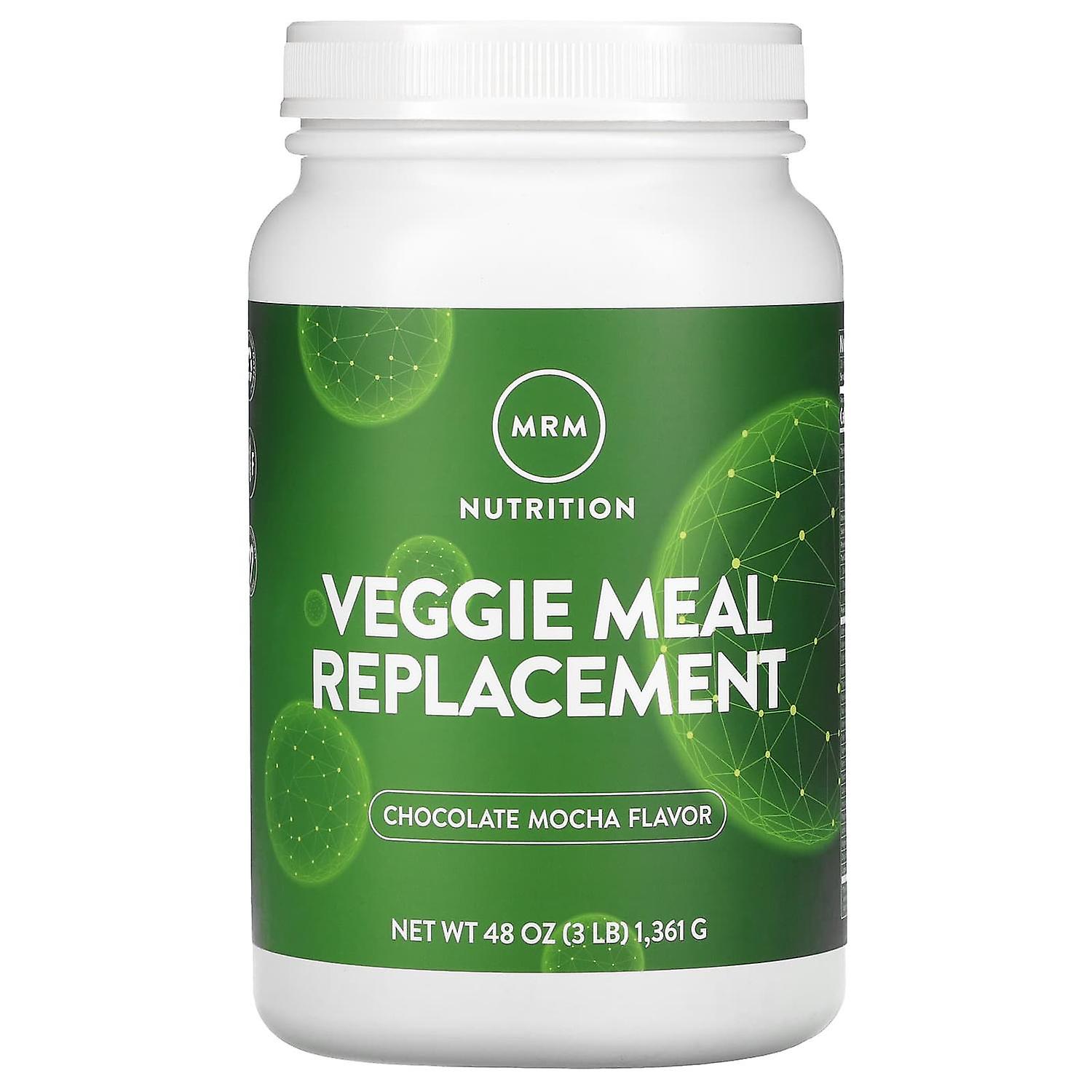 MRM Nutrition, Veggie Meal Replacement, Chocolate Mocha, 3 lb (1,361 g)