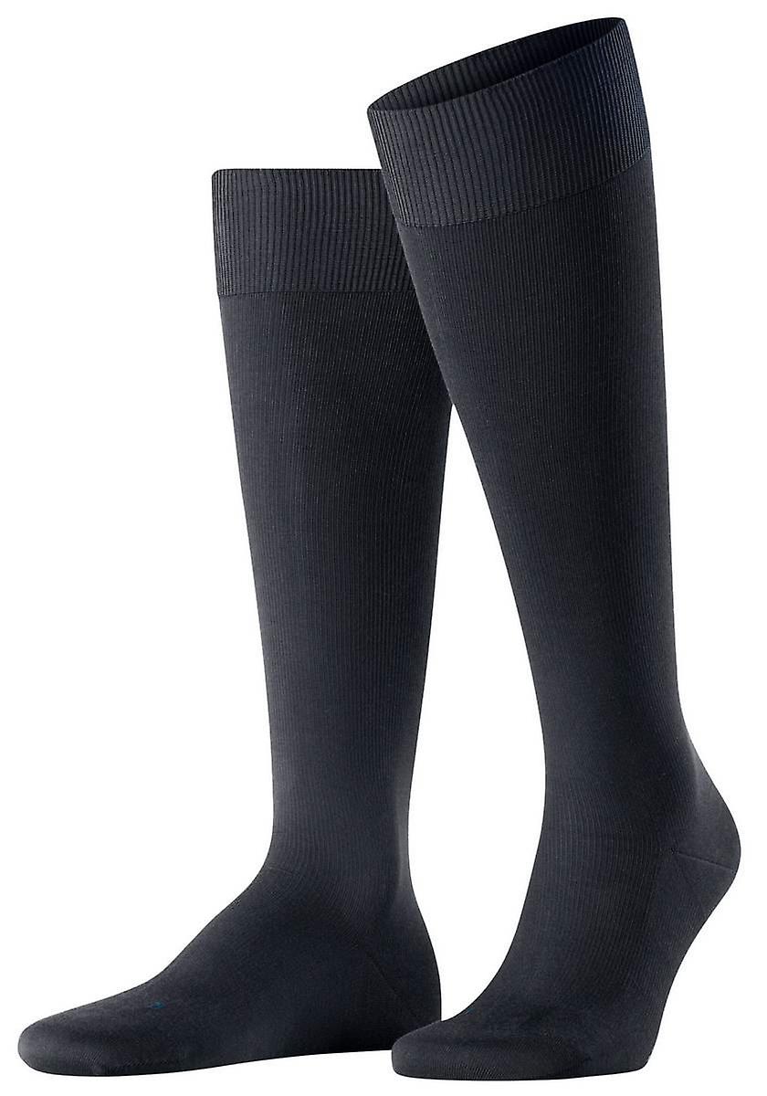 Falke Energizing Cotton Knee High Socks - Dark Navy