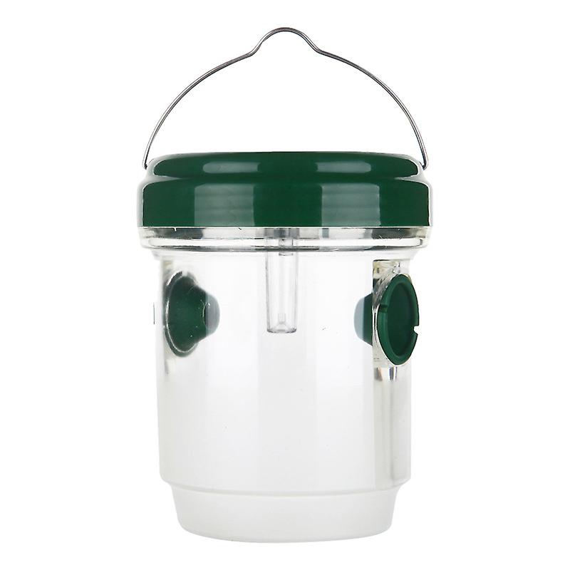 9.8*9.8*11.8cm Piège à Mouche, Guêpes et Moustiques; Attrape Anti-Insectes, Frelons; Solaire avec Lumière