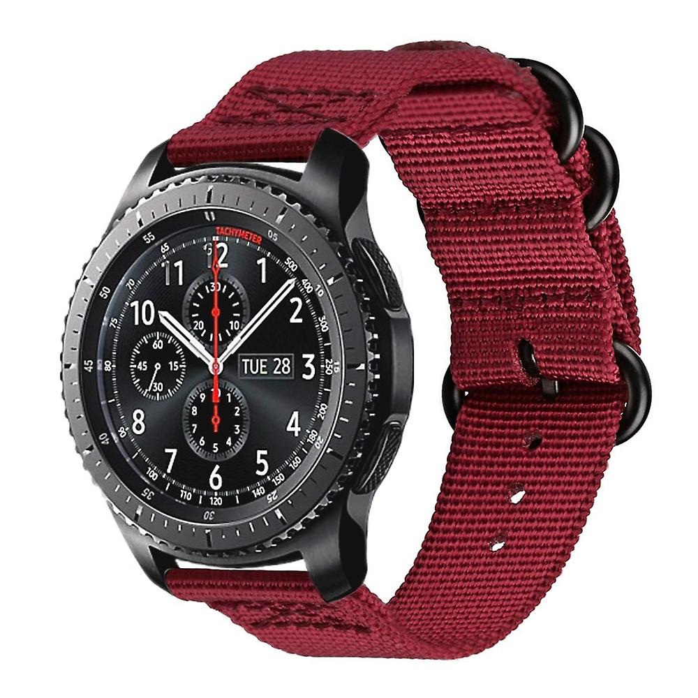 Nylon Three-ring Strap For Galaxy Watch Active 2 20mm