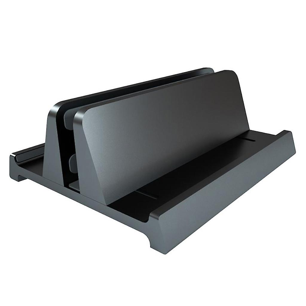 Vertical Laptop Stand Holder Adjustable Space-Saving Desktop Notebook Dock