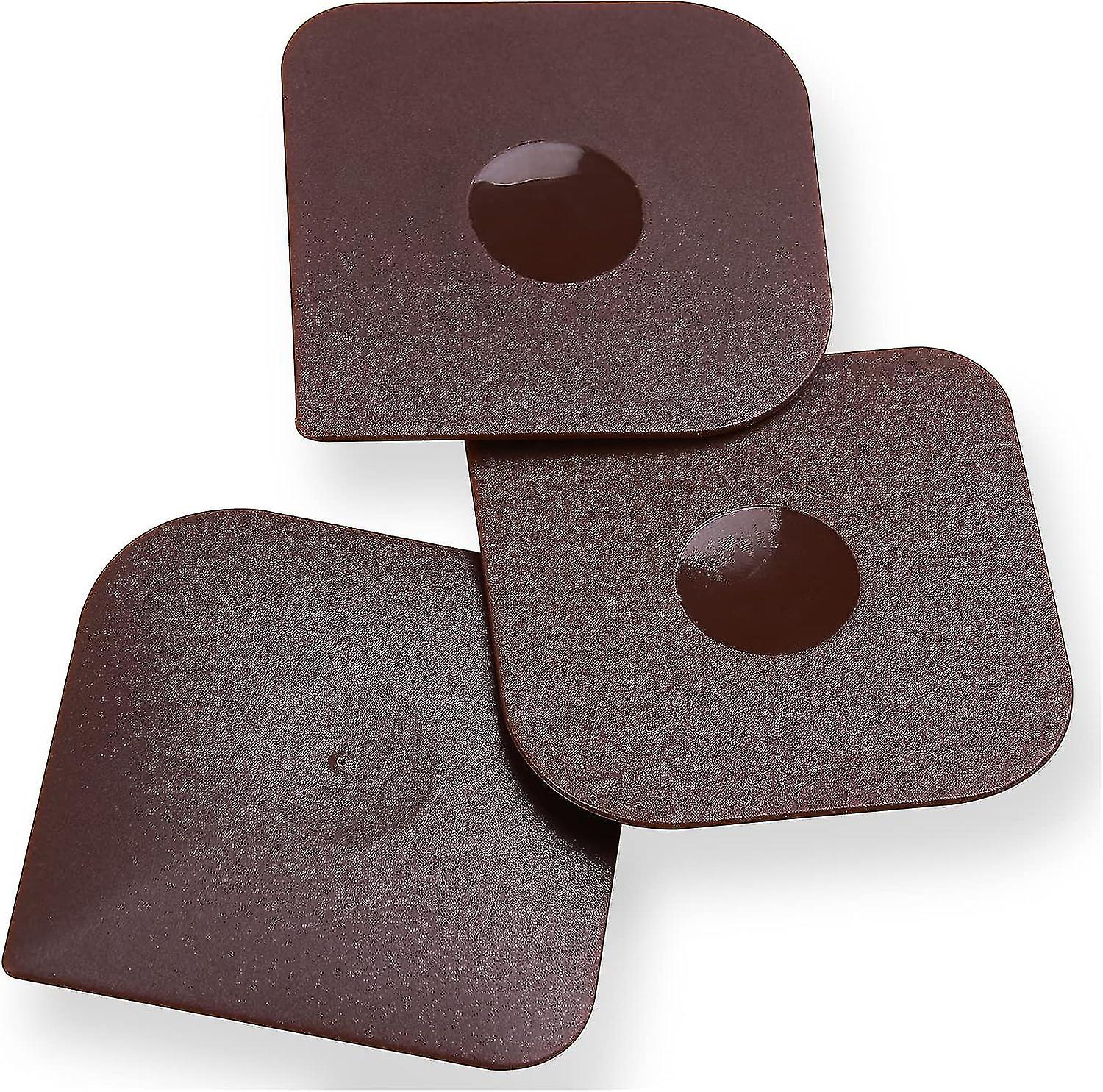 Pan Scraper Scraper Scraper Tool Set, 3-pack, Iron Pan Scraper Scraper Scrubber For Cleaning Grease, Kitchen Scraper (brown)