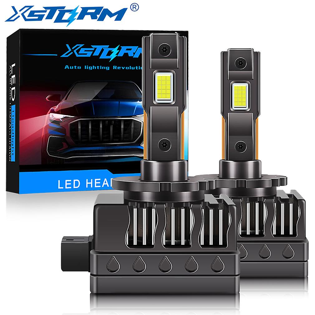 -d1s D2s D3s D4s D8s Led Headlights Hid D1r D2r D3r D4r D8r Bulb 100w 30000lm Car Light Turbo Lamp Canbus 6500k Automobile