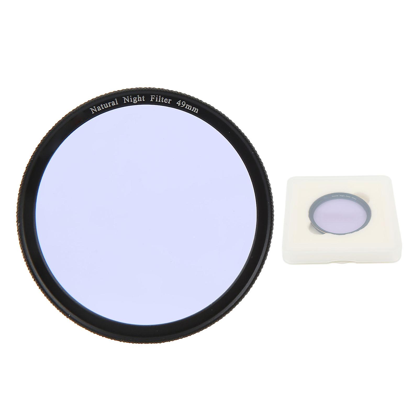 Lightdow Clear Natural Night Filter Light Pollution Reduction Camera Lens Filter for Night Sky Star