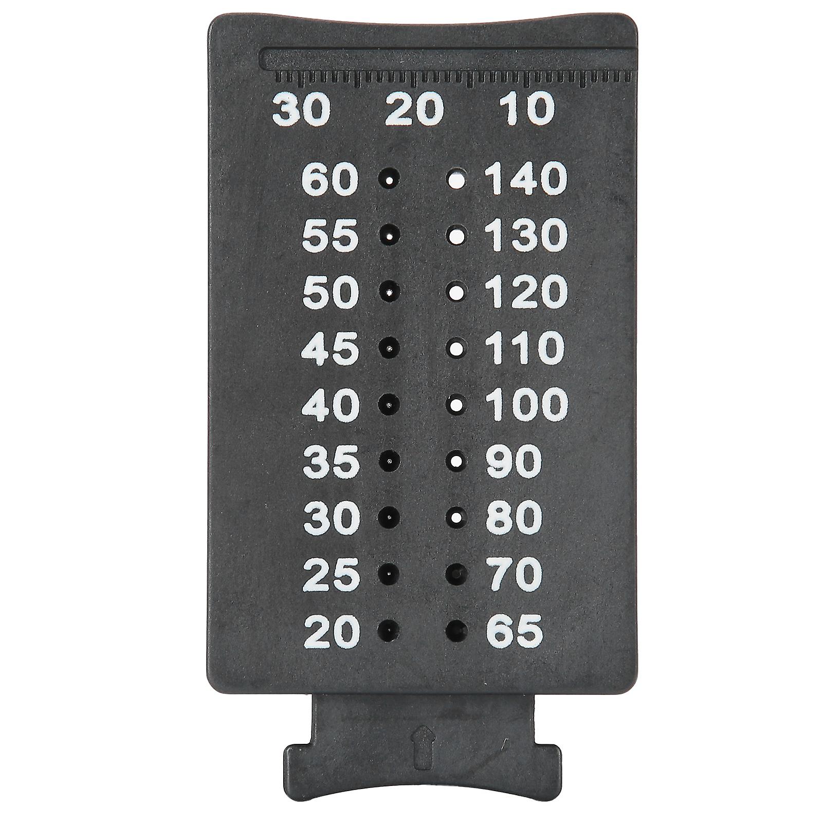 Gutta-percha Cutter Measuring Ruler, Endodontic Dental Tool