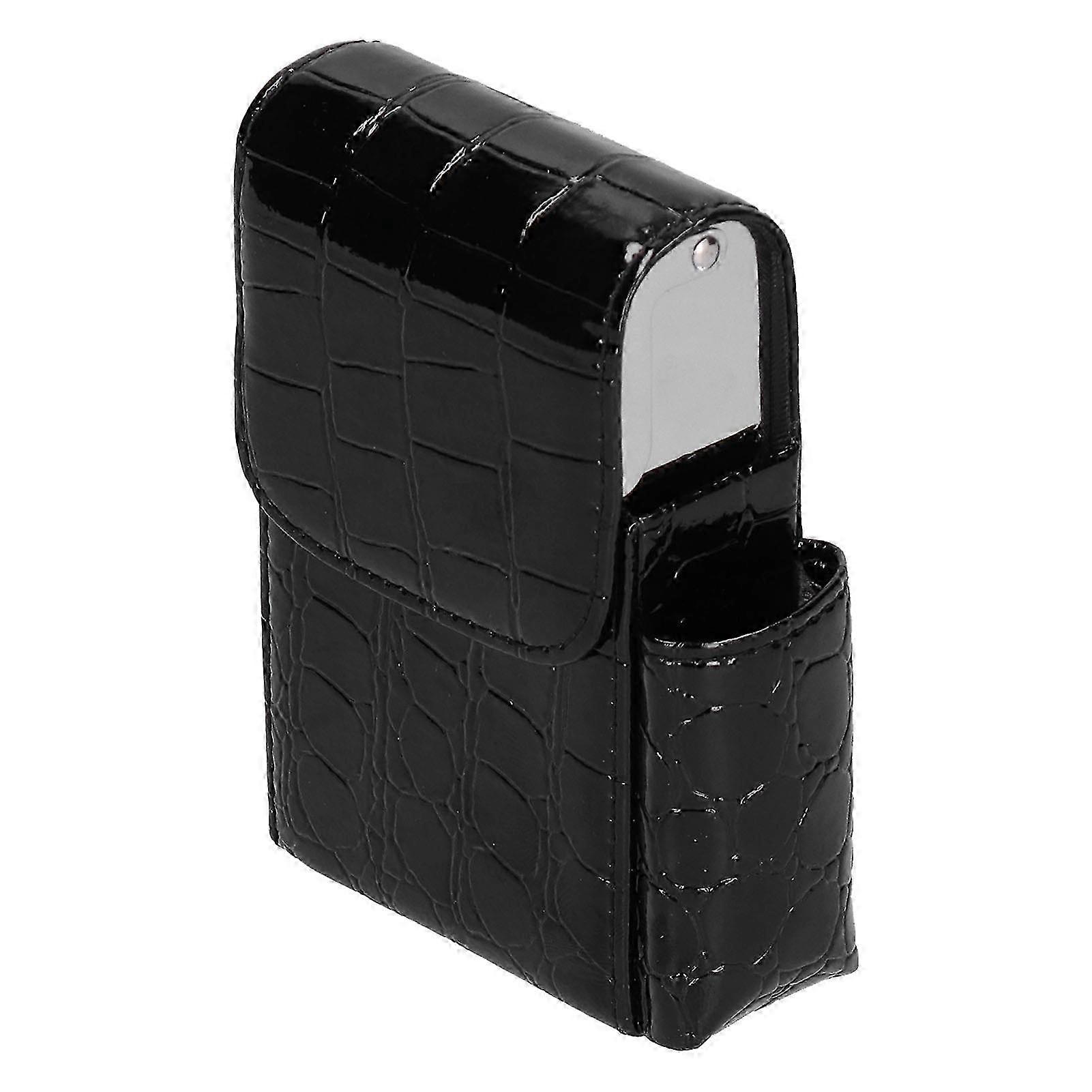 Cigarette Box Business Card Case for Men and Women - Travel-Friendly, Compact Design, Durable Material, Elegant Style