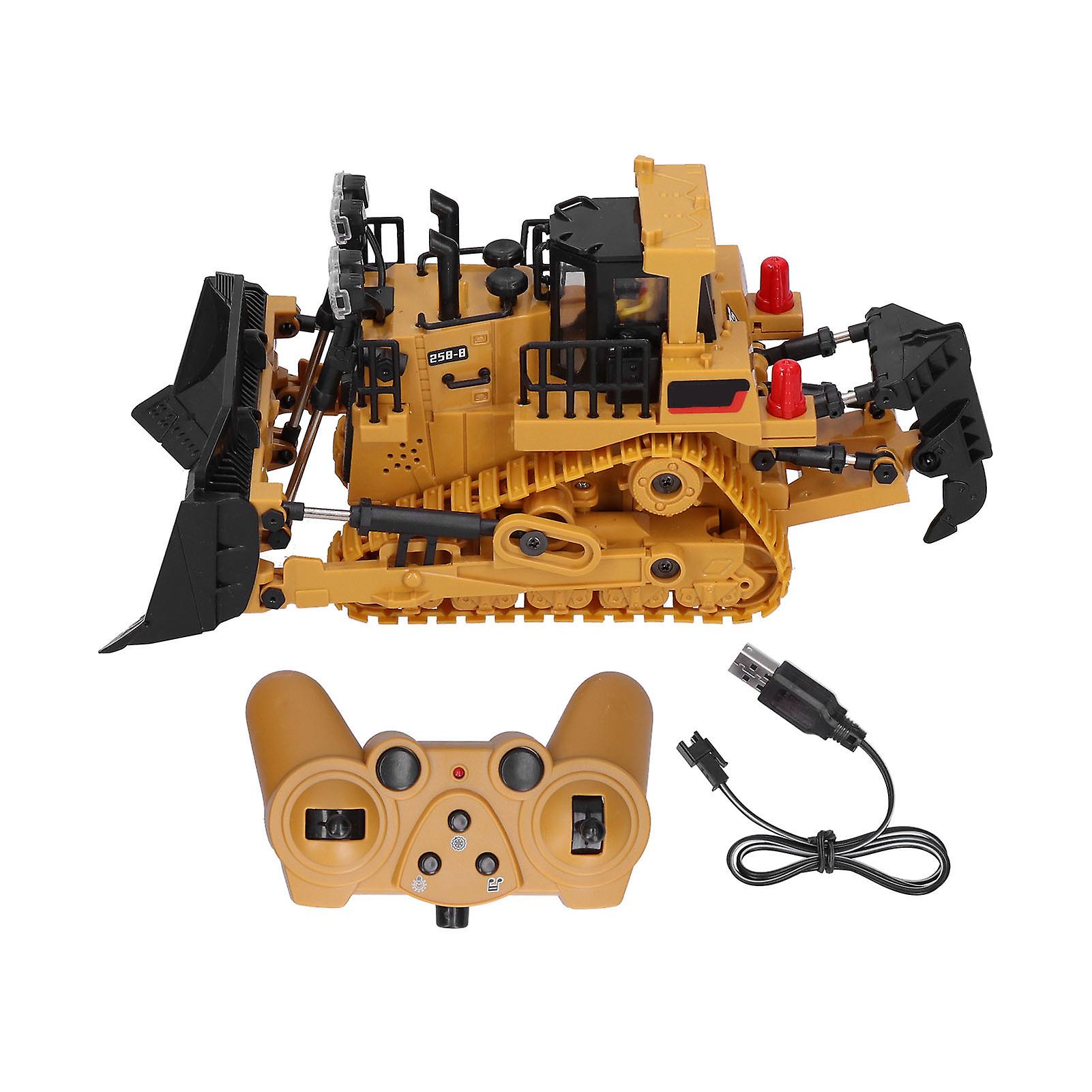 1:24 Scale Remote-Controlled Track-Type Tractor Toy for Kids