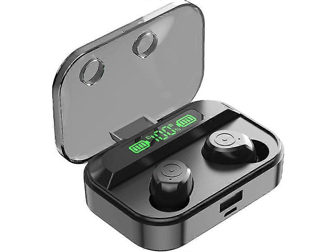 真のワイヤレスBluetoothイヤホンTG01-1(耳内-マイク-ブラック)-qq