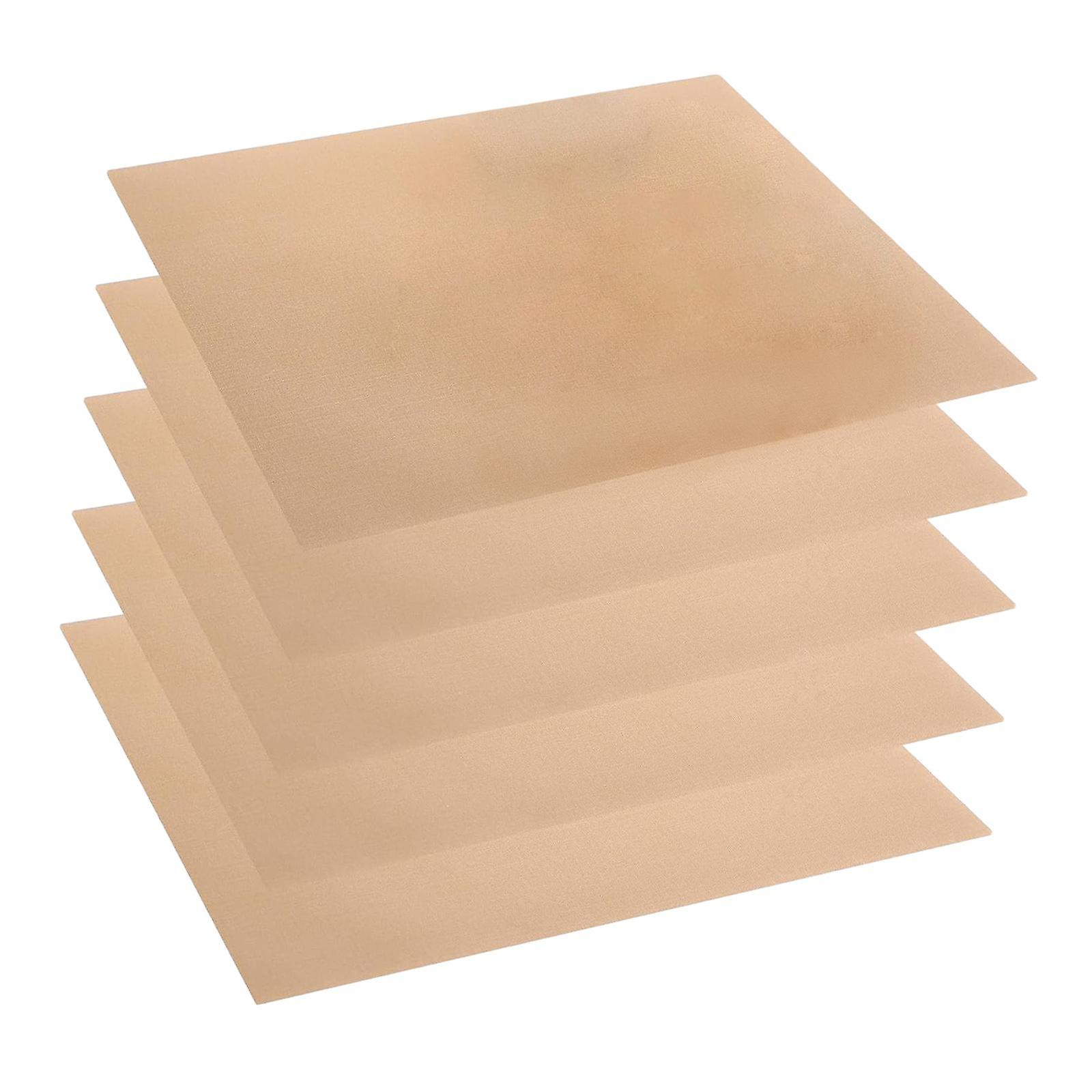5 Pieces Grill Mat Baking Mat Sheet 12inx16in Easy to Clean for Countertop Camping