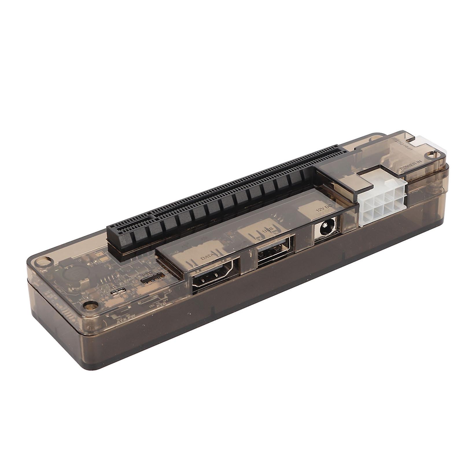 EXP GDC Laptop External Independent Video Card Dock Support 6Pin 8Pin External Discrete Graphics Card Base for Mini PCI E 