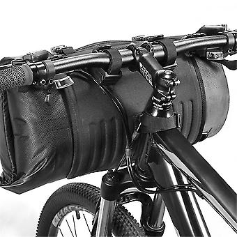 Wasserdichtes Fahrrad Front Tube Bag 15l + 3l Fahrrad Vorderrahmen Fahrradtasche Fahrrad Lenker Basket Pack Fahrradzubehör