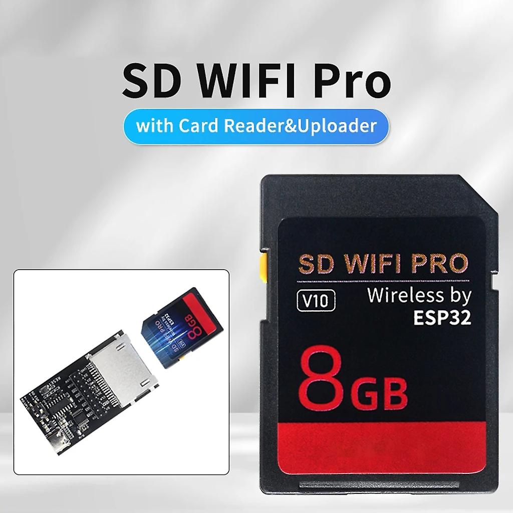 Carte SD WiFi ESP32 Pour Imprimante 3D - Module Wireless Pro Avec Carte 8GB - Compatible Ender 3, SKR